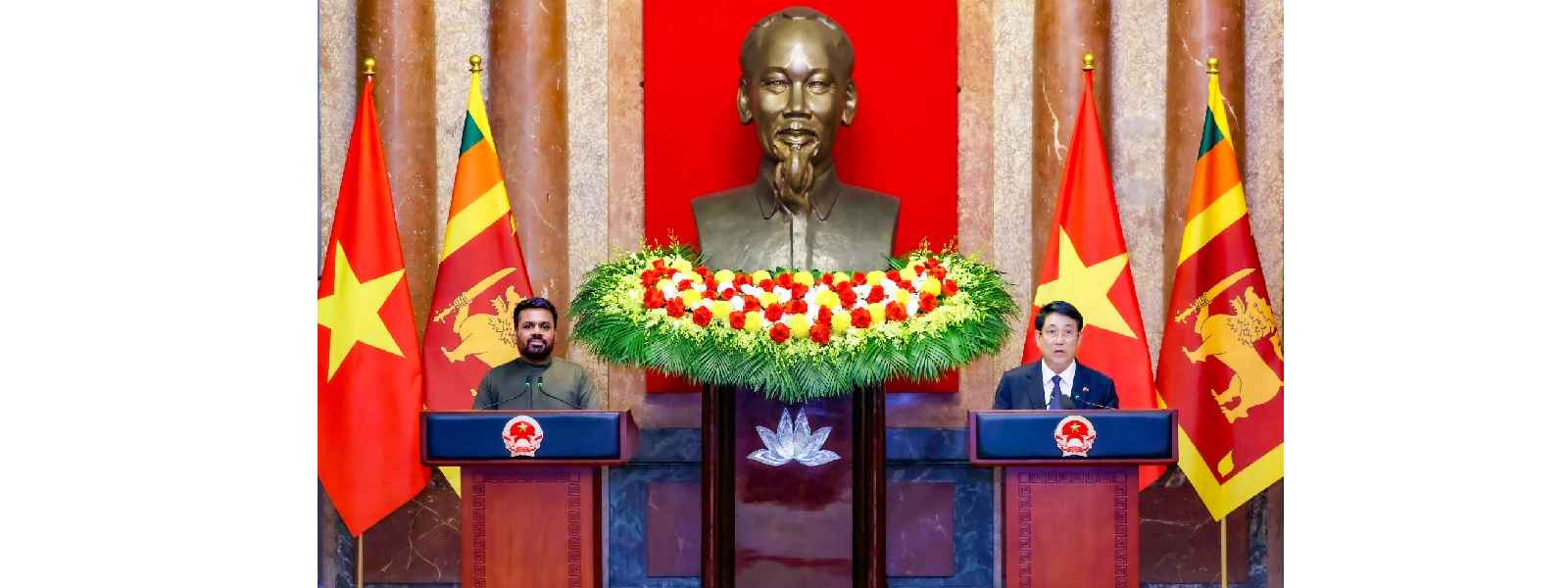 ජනපතිගේ වියට්නාම් සංචාරය ගැන ඒකාබද්ධ නිවේදනය..